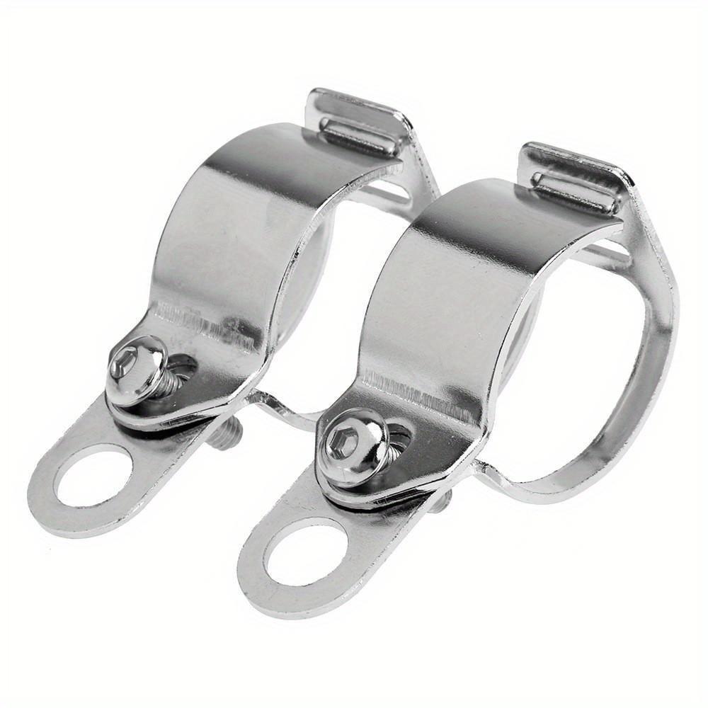 Adjustable Motorcycle Turn Signal Light Mount Bracket Light Lamps Holder Lamp Holder Clamp Bracket Fork Mount Clamp