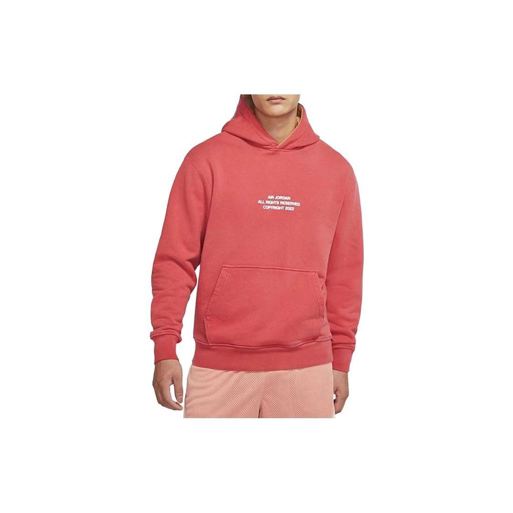 Nike Outdoor Sports Pullover Hoodie with Long Sleeves Men Tops Red DQ7545-662