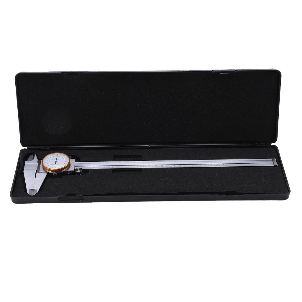 0‑300mm Vernier Caliper with Clear Dial Steel Handheld Measuring Ruler Tool 0.02mm