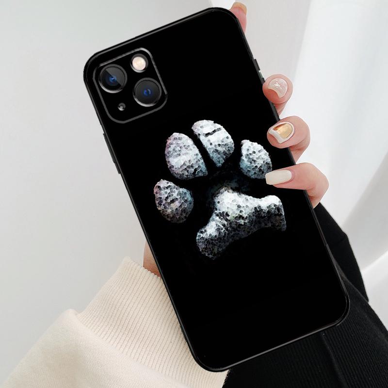 Animal Dog Paw Prints Phone Case For iPhone 17 Pro Max 15 14 13 11 12 16 Pro Max mini 15 16 Plus 16e 17 Air Cover