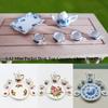 9 стилей аксессуары для кукольного домика карманный чайный сервиз для куклы BJD 1/6 / для куклы Барби 1,5" / куклы Блайз