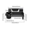 1pc Multifunctional Car Organizer Box With Cup Holder Drink Holder Side Door Window Phone Slot Hanging Storage Rack For Vehicle