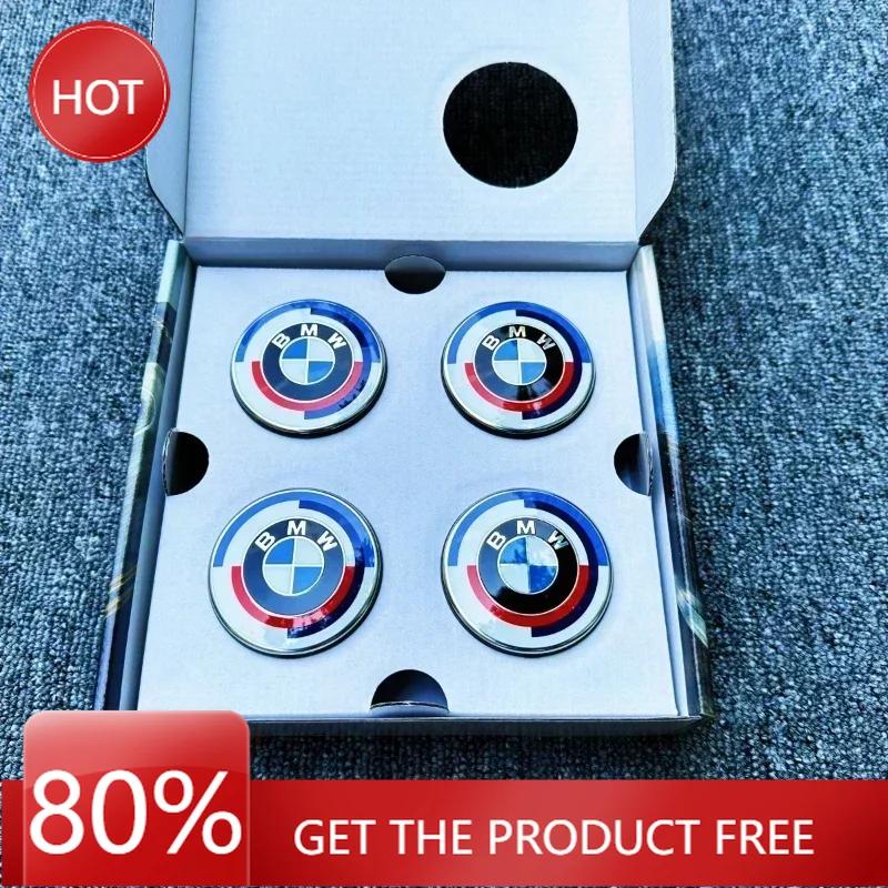 ELRA6 70% Hot 4P 56mm 68mm Floating Wheel Center Caps For BMW G11 G12 G30 G31 G32 G38 G01 G08 G02 G05 F45 F46 F52 F48 F49 F39 Auto Ac