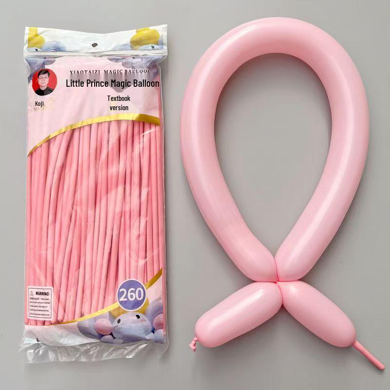 260 Нетоксичных Длинных Воздушных Шаров Макарон для Детей - Магический Клоун Моделирование