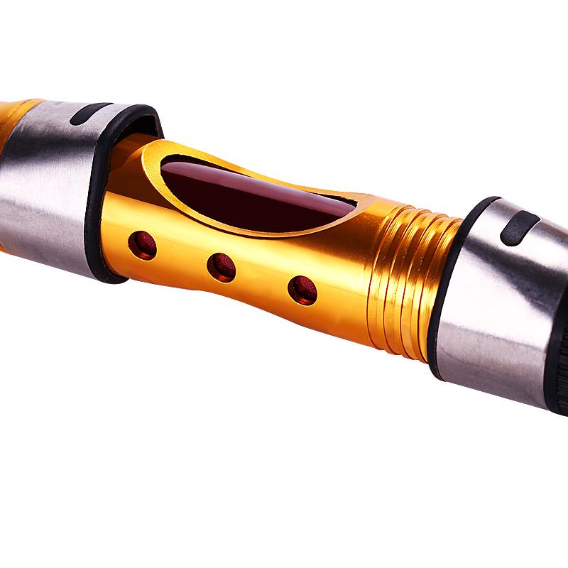 Fishing Rod Carbon Fiber Travel Fishing Spinning Rod Portable Telescopic Fishing Pole Fishing Tackle