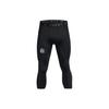 Curry Brand Printed Logo Slim Fit Three-Quarter Sports Pants Men Bottoms Black 1379828-003