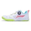Li Ning Mage ESS Удобные износостойкие дышащие низкие тренировочные кроссовки унисекс Белый Красный APTT001-1