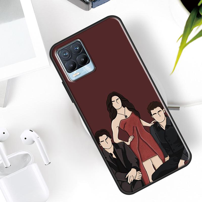 Чехол The Vampire Diaries для Realme 15 11 12 13 14 Pro Plus C53 C55 C51 C25 C63 C61 C65 C67 C71 C75 GT6 GT7 Pro