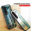 Чехол для Honor 20 80 90 Pro 10 10i 20i 20s 80 se 9x 10 30 90 Lite 80 GT X7A X8A X9A 8S, чехол из мраморного закаленного стекла, задняя крышка