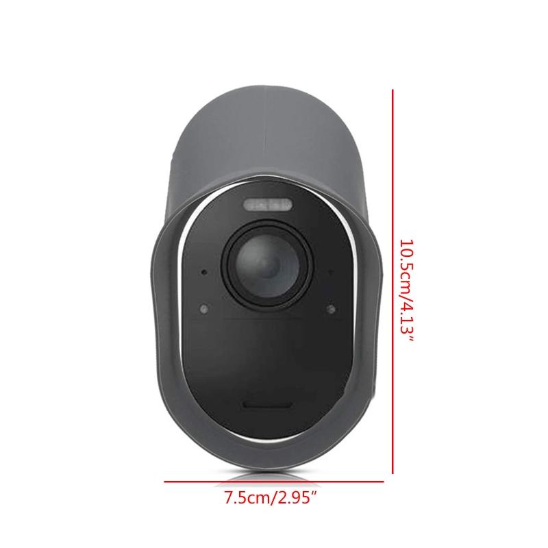 Всепогодная силиконовая оболочка для Arlo Pro 3, солнцезащитный силикон для чехла, защитная крышка от царапин для дополнительной защиты для P