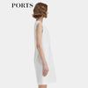 PORTS Women's Sleeveless V-Neck Commuter Dress