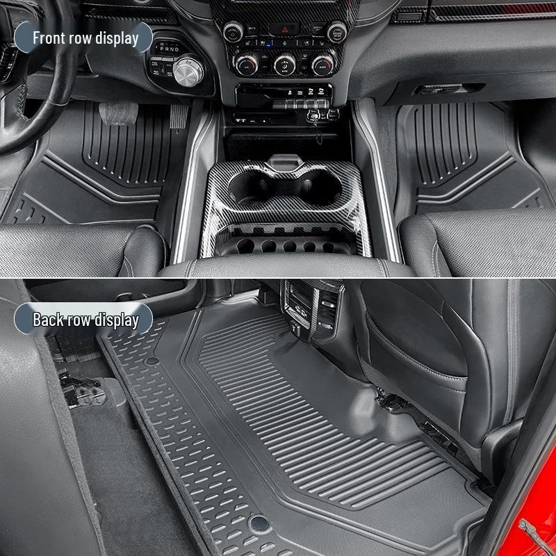 Водонепроницаемые Экологичные Коврики для Пола из ТПЭ для Dodge Ram 1500 2019-2024