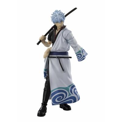 TAMASHII NATIONS С.Х.. Figuarts Gintama Саката Гинтоки 145 мм ПВХ и АБС Раскрашенная Экшн-фигурка