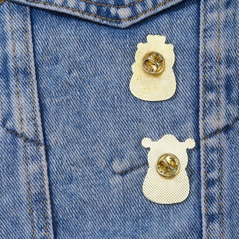 Unique Capybara Metal Badge Lapel Pin Elegant Capybara Designs Pin Brooch Jewelry Perfect For Accessorizing Or Gifting