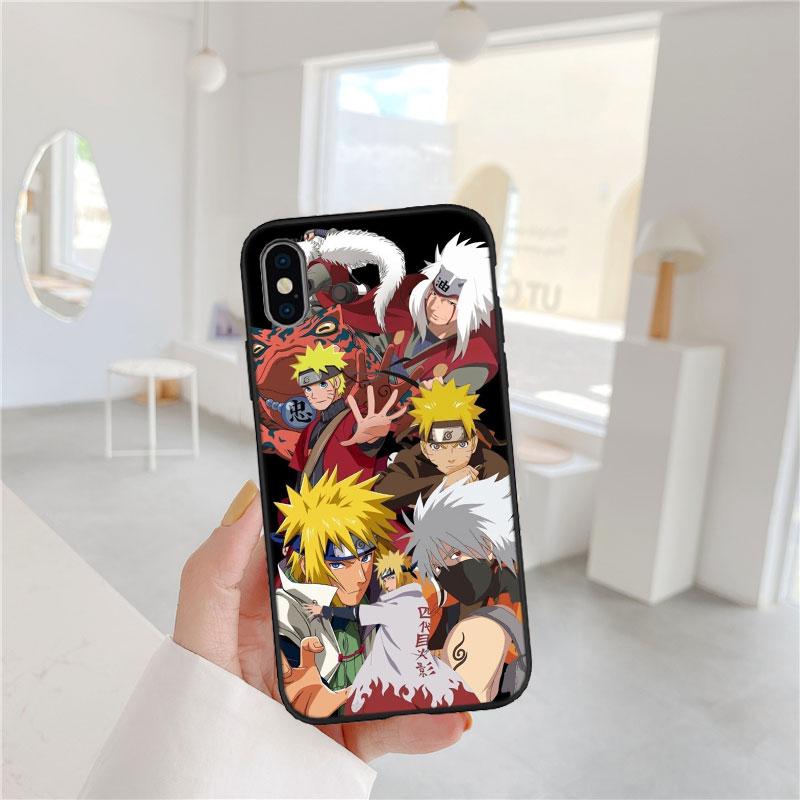 LO9 Anime Naruto Soft Shell Phone Case for OPPO A3 Pro A72 A74 A76 A77 A77S A78 A79 A94 A95 A18 A40M A58