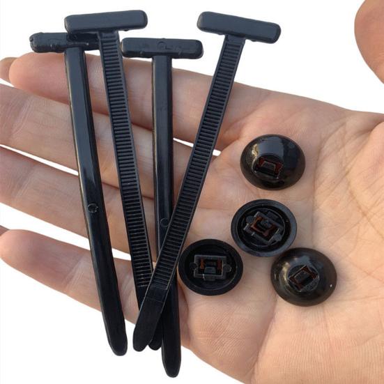 Nylon Universal Cable Tie Buckle Heavy Duty Self-Locking Zip Ties Holder UV Resistant Zipties Fasteners Multipurpose Plastic