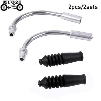 High Quality Hose Brake Bicycle Parts Bend Tube V Brake Noodles Cable Guide Pipe Sleeves Protector