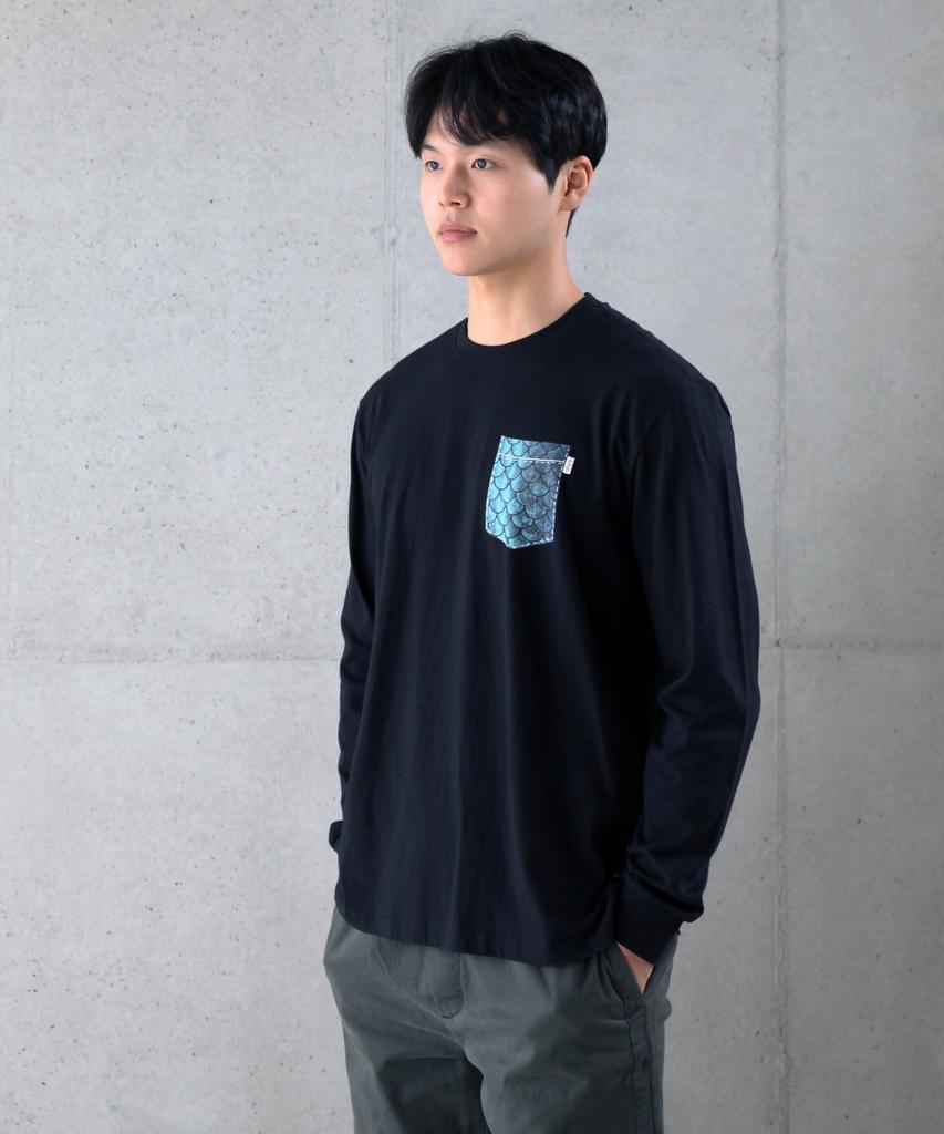 BELLEFFA Squama (Scales) Designer Long-Sleeve T-Shirt