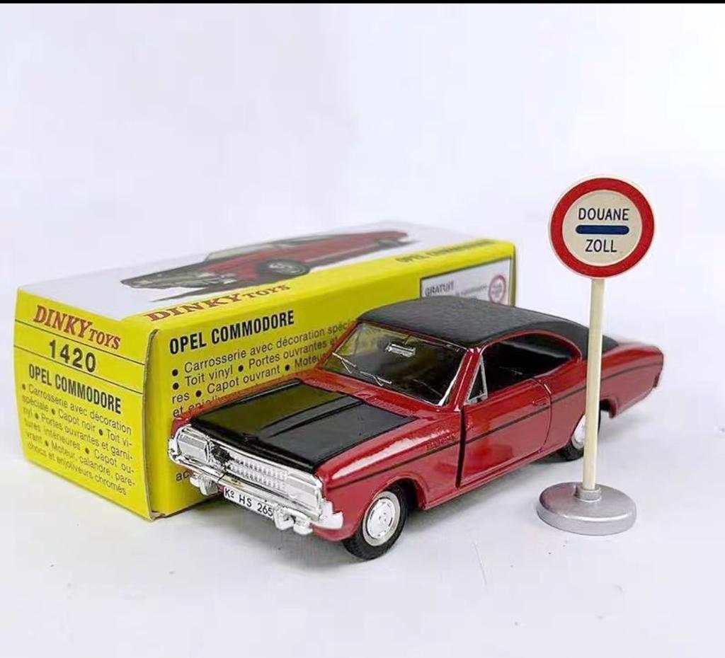 DINKY TOYS 1:43 ОПЕЛЬ КОММОДОР Литые Автомобили из Сплава и Игрушечные Транспортные Средства Модель Автомобиля Масштабная Модель Автомобиля Для Детей