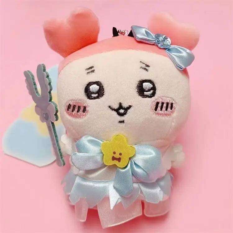 Японская новая плюшевая кукла Chiikawa Super Magical Girl Серия самоироничных медведей Хачиваре Усаги Момока Плюшевая игрушка Подарок для девочки
