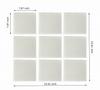 Zestaw Lusterek Ściennych Do Przyklejenia Kwadratowe Glamour 20X20 Cm 9 Szt  Z Plastrami Bd Art