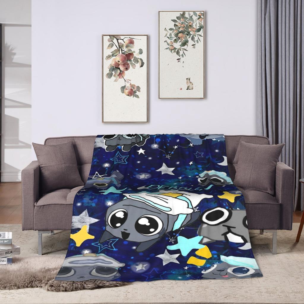 Dandys World Pebble Blanket Fleece Novelty Warm Throw Blankets for Bedding Lounge Spring Autumn