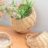 Wall Hanging Basket Flower for Dried Flowers Pot Decorative Woven Planter