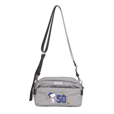 Outdoor Products Коллекция PEANUTS Сумка через плечо Мини Snoopy, Серая, ODB030