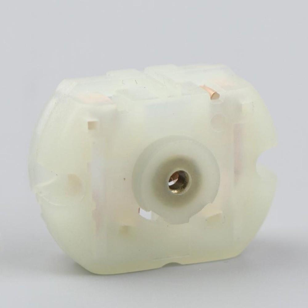 12V DC Motor Rear Cover White Central Lock Part Carbon Brush Holder Central Lock