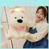 Highland Scarf West White Terrier Plush Toys Cartoon Animals Fill Doll Xmas Gift