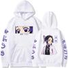 Anime Demon Slayer Kochou Shinobu Graphic Printed Hooded Men Women Hoodies Casual Loose Streetwear Harajuku Unisex Sweatshirt