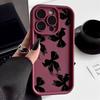 Милый Чехол Для Телефона Из Мягкого Силикона С Узором Бантик Для iPhone 17 16 15 14 13 12 11 Pro Max 17 Air 16E XS X XR 7 8 Plus Ударопрочный Чехол