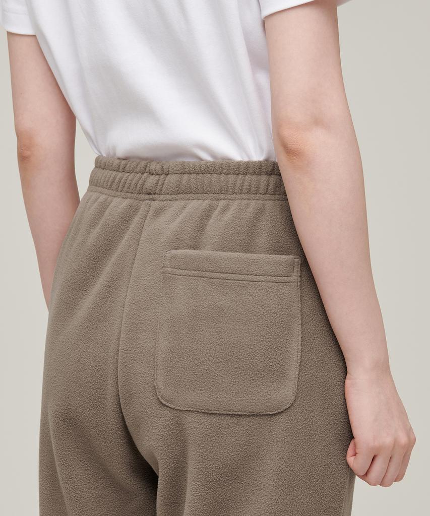 MUSINSA STANDARD WOMAN Women'S Polar Fleece Sweatpants [Dusty Beige]