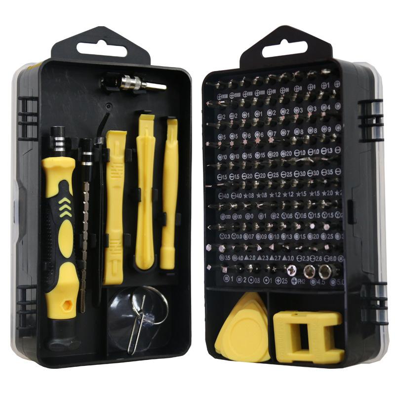 115 в 1 многофункциональный прецизионный магнитный набор отверток компьютер ПК мобильный телефон ремонт оборудования набор отверток ручной инструмент