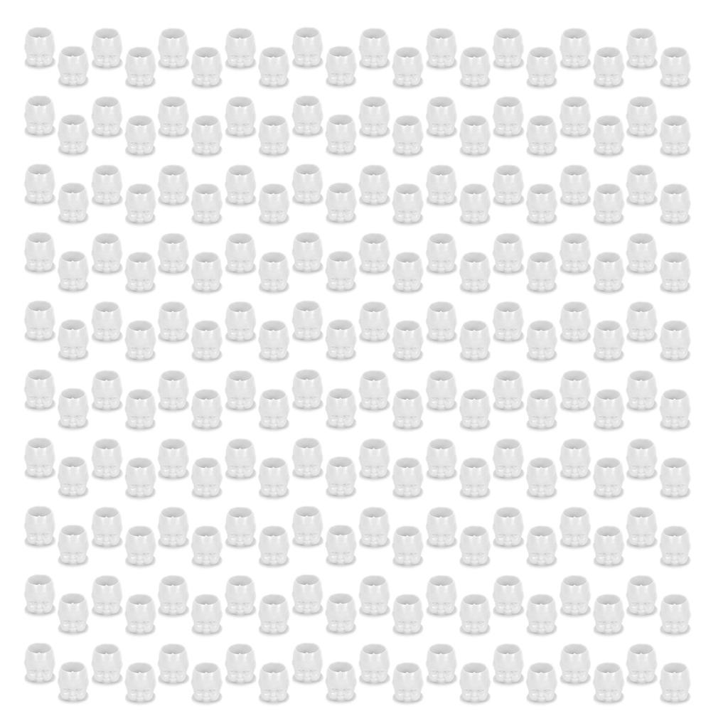 200 шт./набор чашек для чернил для татуировки, колпачки для чернил для татуировки в форме куклы, держатель для пигментных чернил для микроблейдинга, колпачки для контейнеров для чернил для татуировки