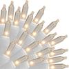 Christmas Lights (7.87 Feet, 20 Lights), White Christmas Tree Lights With White Wire, Indoor/Outdoor String Lights, Warm White String Lights