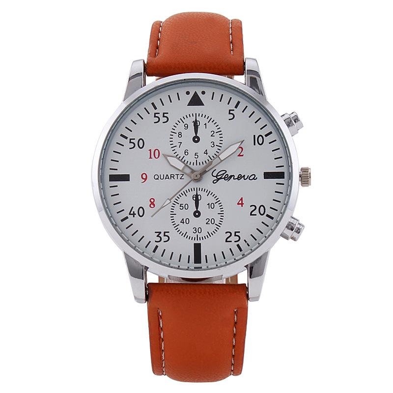 JYL Women's Watch Starry  Student Fashion Leather Strap
