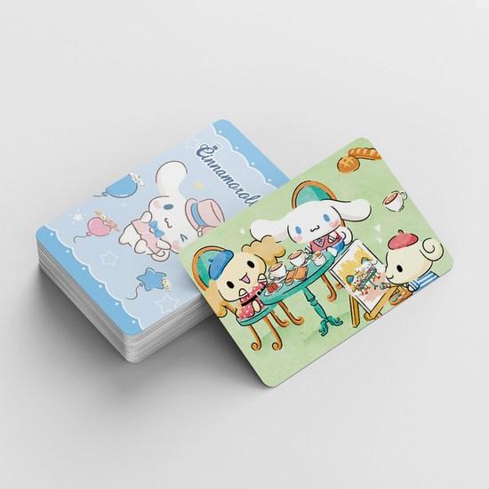 Sanrio фотокарточки товары ЛОМО иллюстрации фотокарточки 60 шт + мини наклейки 32 шт, популярная корейская игра