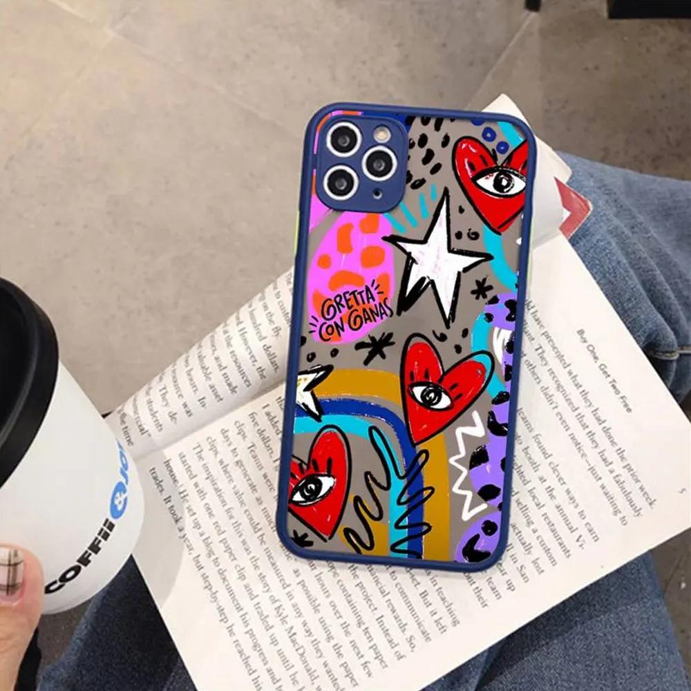 Смешной турецкий синий оберег от сглаза Чехол для телефона для IPhone X XR XS 7 8 Plus 11 12 13 14 15 Pro MAX Mini Ударопрочный Матовый Жесткий Чехол