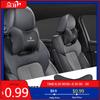 VW GTI GOLF 2026 Hot For VW VOLKSWAGEN 1Pcs Car Seat Headrest Auto Logo Neck Pillow For Volkswagen Lavida R-Line Polo Magotan GT