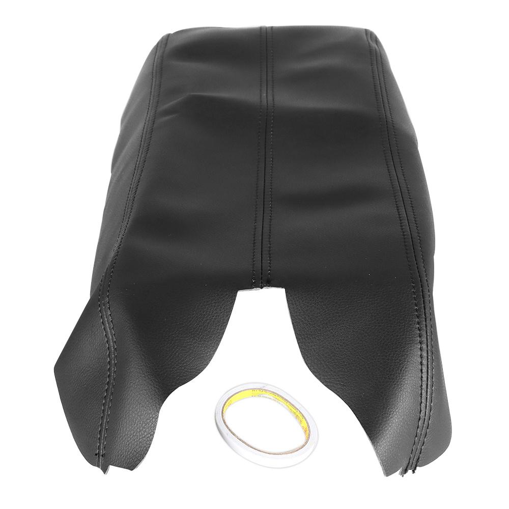 Крышка подлокотника центральной консоли из волокнистой кожи черная подходит для Acura RDX 07 -12