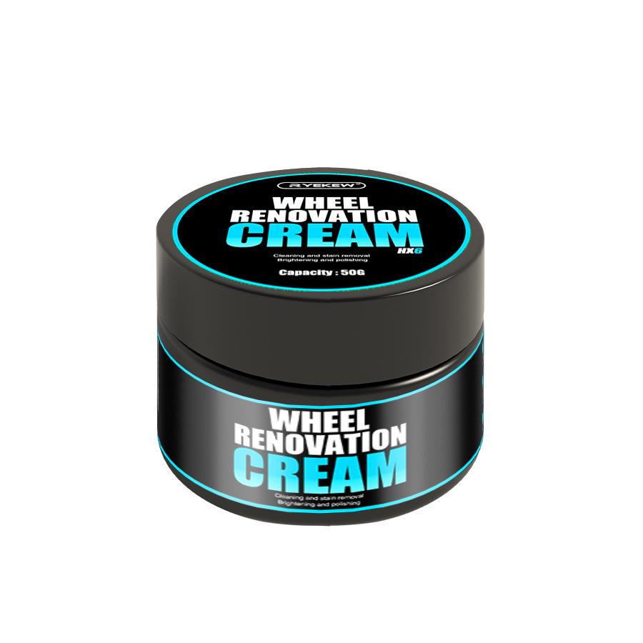 Уход за шинами: Полировальный и защитный крем для чернения, осветления и водоотталкивающего покрытия