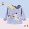 Waterproof Baby Long Sleeve Bib Apron Anti-dirty Toddler Eating Reverse Wear Smock Kids Feeding Coverall for Boys Girls Autumn Winter