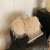 Нишевая женская сумка, универсальная для осени и зимы, с дизайном на цепочке через плечо