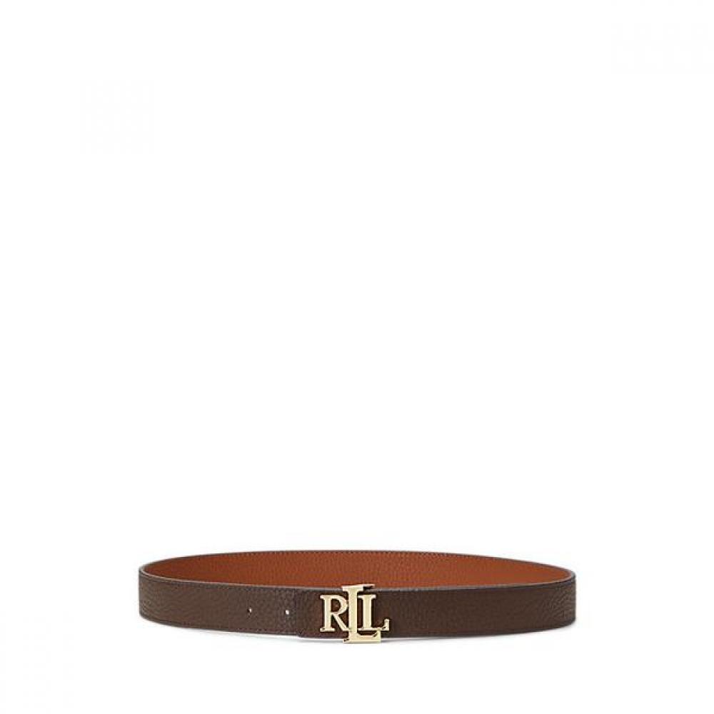 Ремень с логотипом Lauren Ralph Lauren, двусторонний, из фактурной кожи Walrblt0f320132200