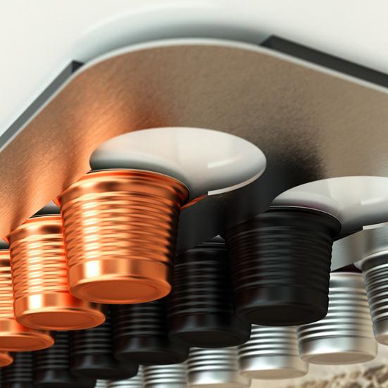 Подставка для хранения кофейных капсул Yousheng, высокая грузоподъемность, самоклеящаяся, простая установка, настенный держатель для кофейных капсул