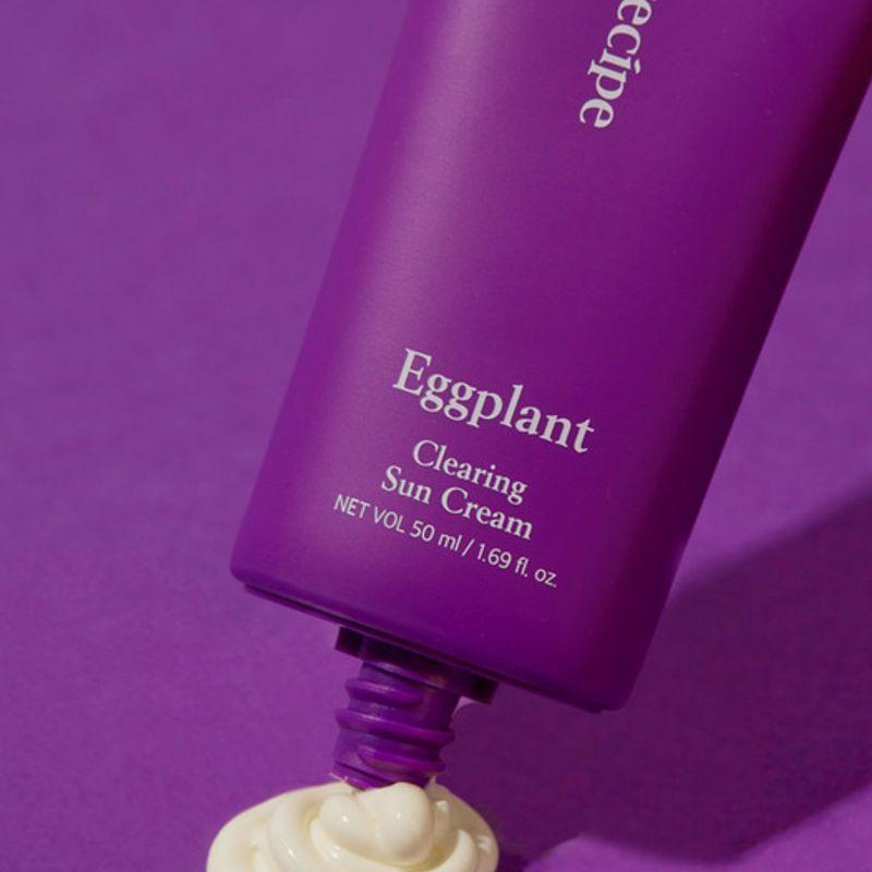paparecipe eggplant clearing sun cream 50ml
