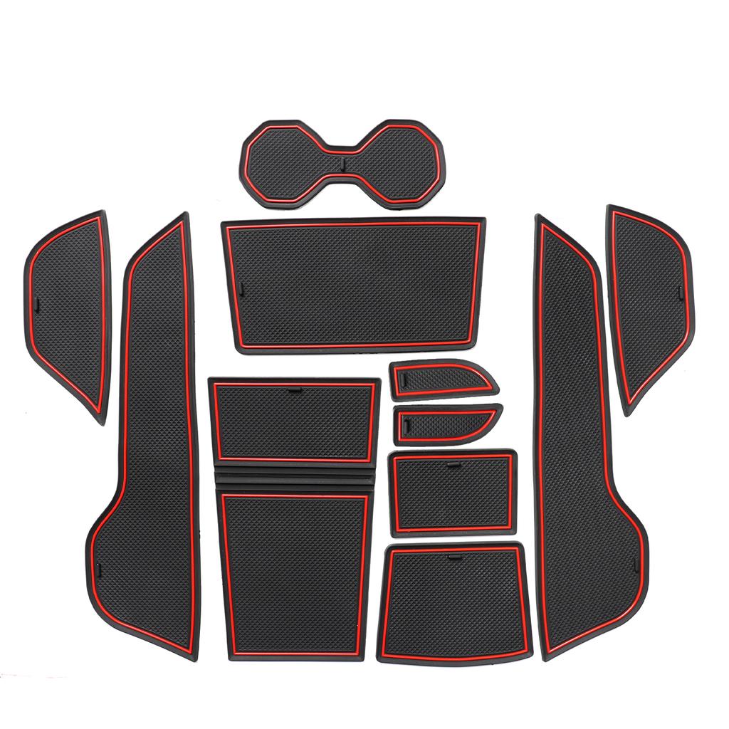 Для MG 4 MG4 EV Противоскользящий коврик в слот ворот Нескользящая накладка в паз двери Подстаканник Аксессуары для интерьера Резиновая подставка