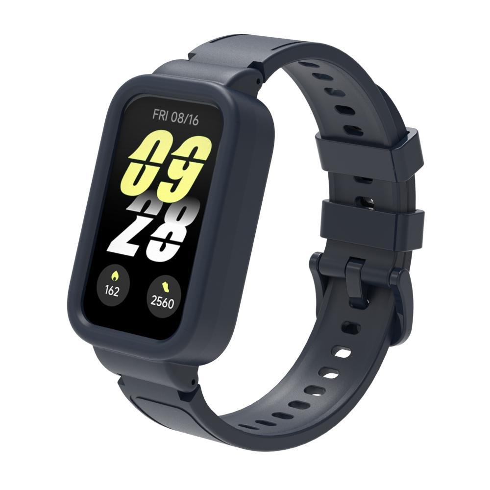 Для Xiaomi mi band 9 активные аксессуары для умных часов sprot Силиконовый браслет correa Защитный корпус Cover для Redmi band 3 Чехол+Ремешок