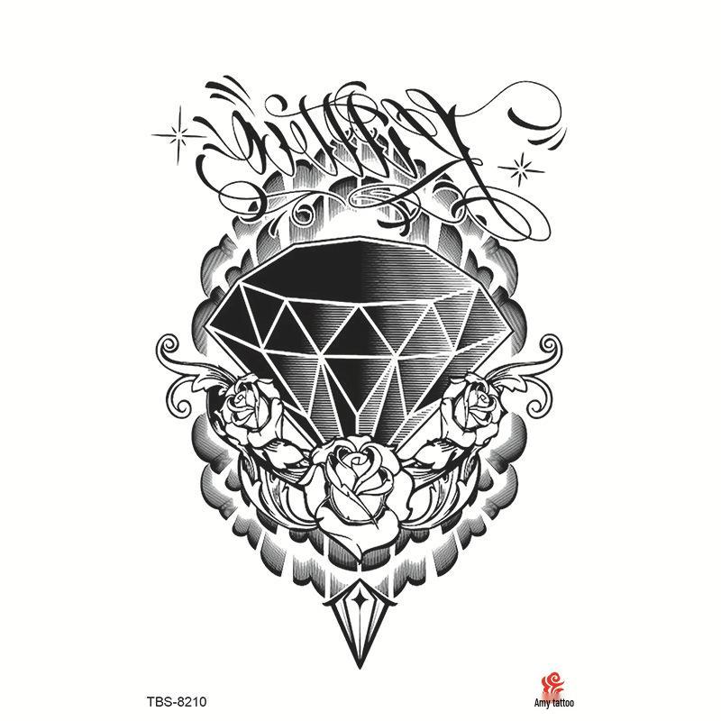 Водонепроницаемый набор тату-наклеек на всю руку с тотемными символами